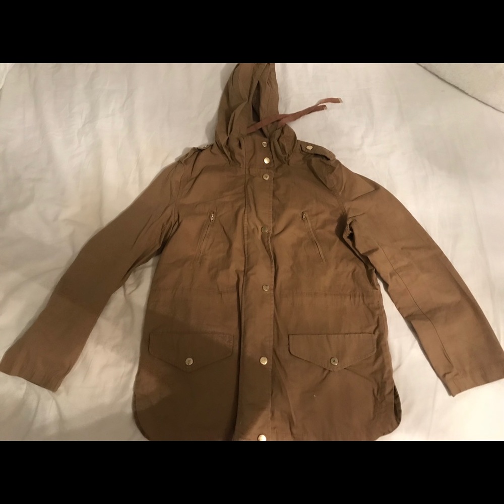 Tan utility coat
